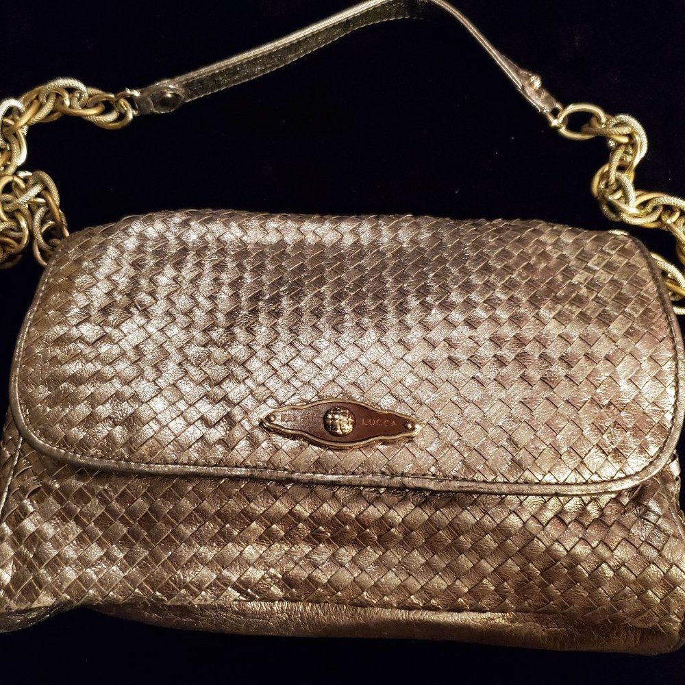 Vintage Elliot Lucca Gold/Rose Gold handbag
